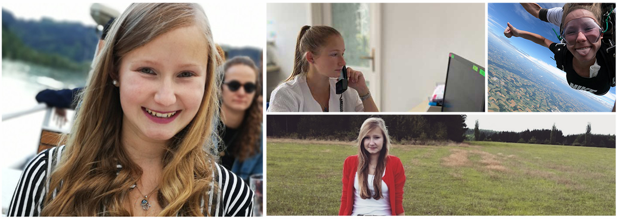 Collage von Nathalies Erlebnissen